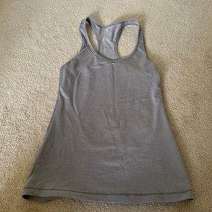 Gray tank top